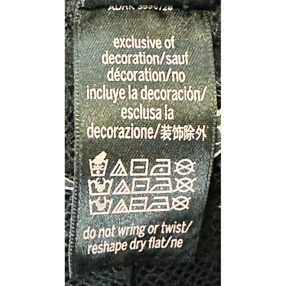 Victoria Secret Womens Lingerie Lace Sheer Racerback Babydoll Top Only Black M - Picture 7 of 8